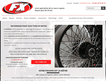 Tablet Screenshot of fxwheels.eu